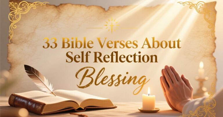 33 Bible Verses About Self Reflection