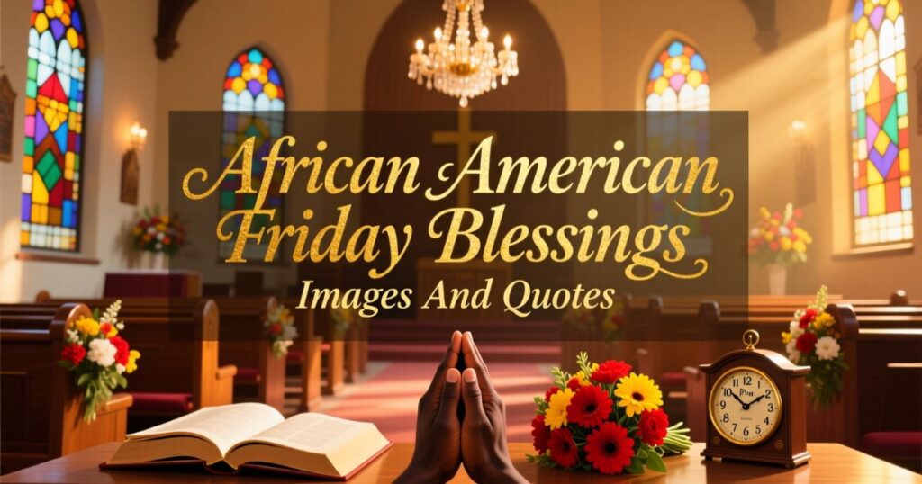 African American Friday Blessings Images And Quotes
