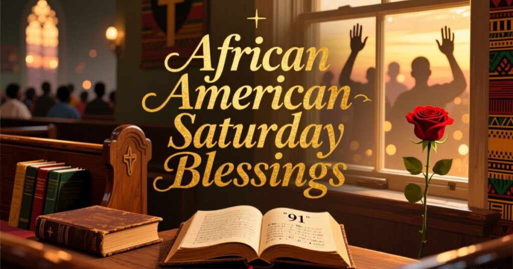 African American Saturday Blessings