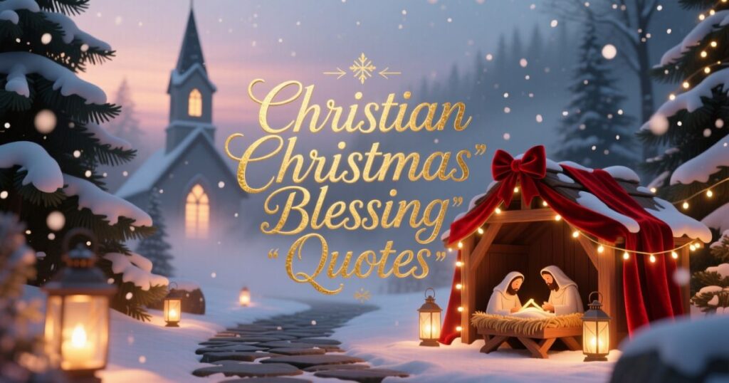 Christian Christmas Blessing Quotes