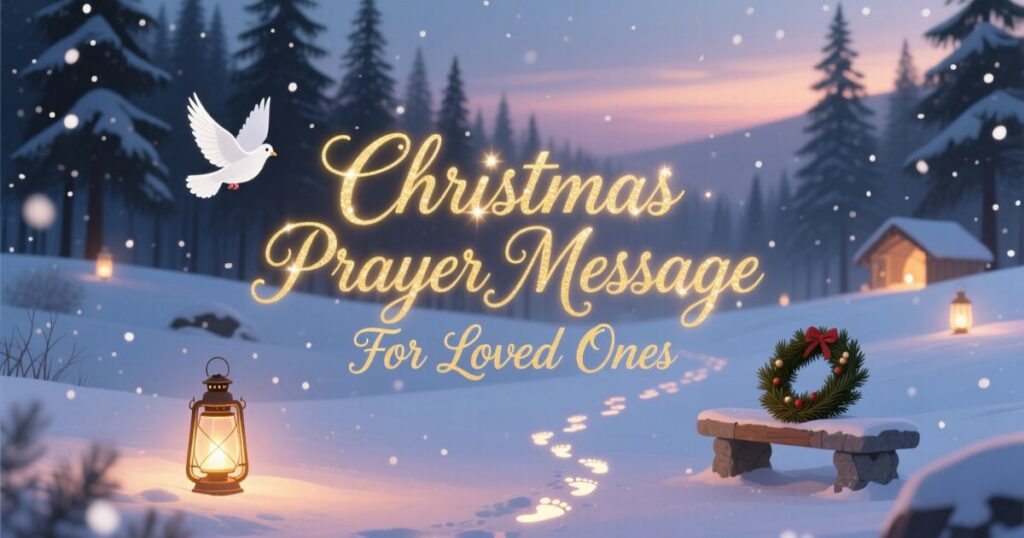 Christmas Prayer Message For Loved Ones