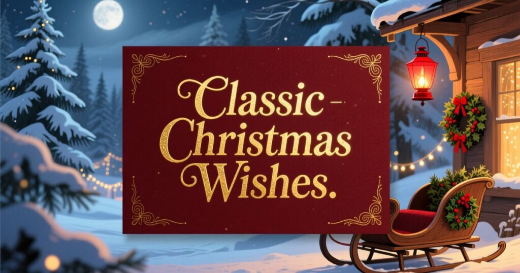 Classic Christmas Wishes