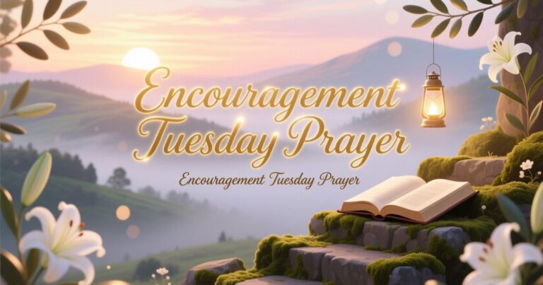 Encouragement Tuesday Prayer