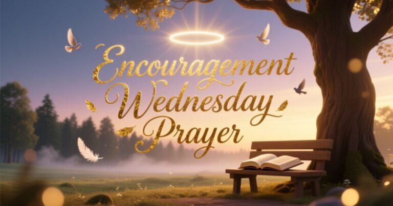 Encouragement Wednesday Prayer