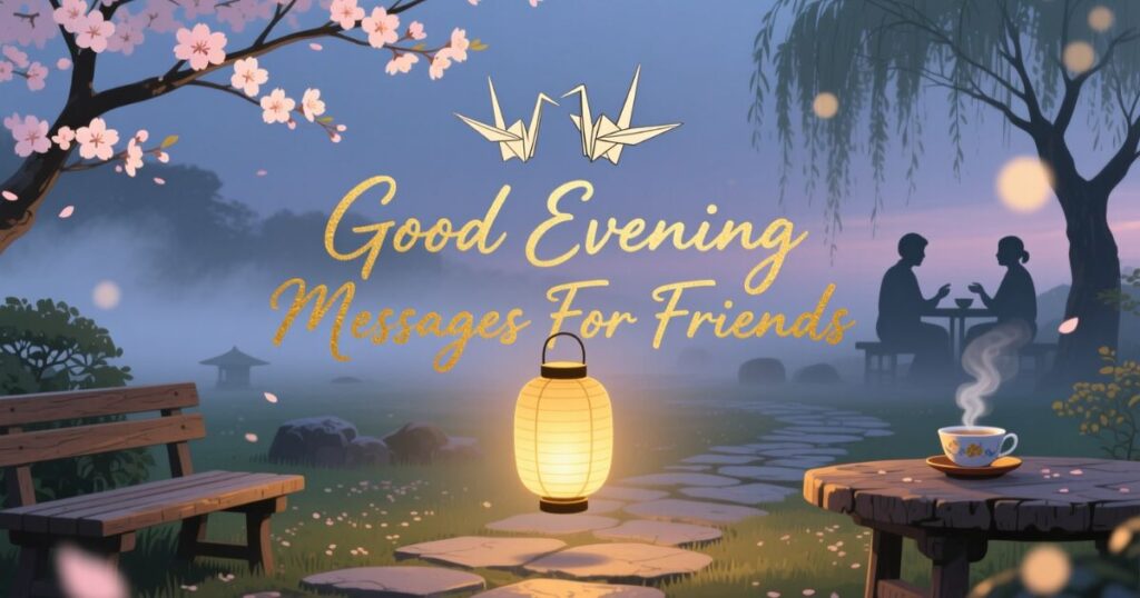 Good Evening Messages For Friends
