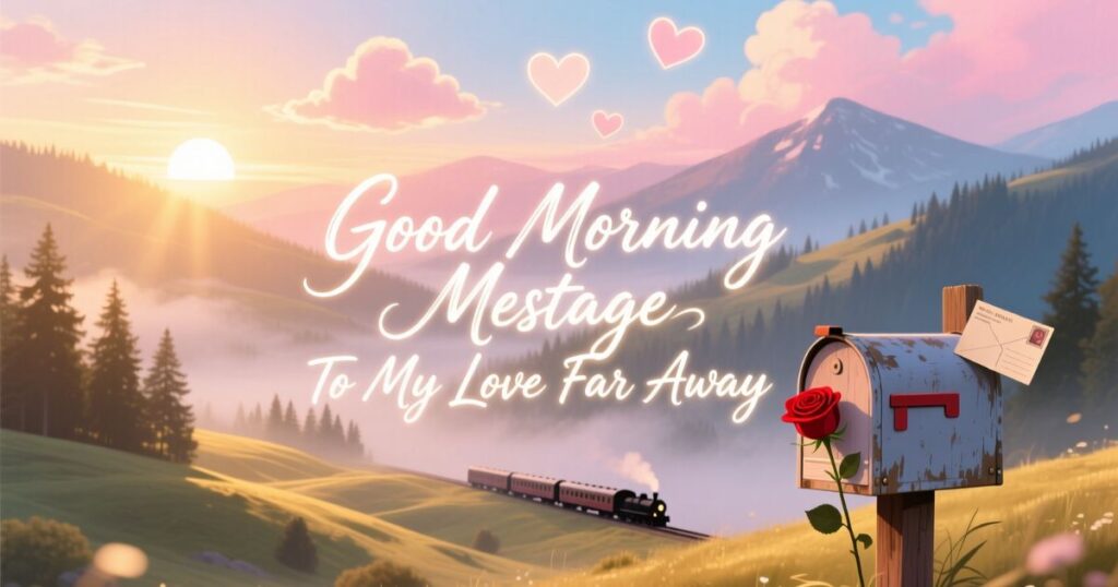 Good Morning Message To My Love Far Away