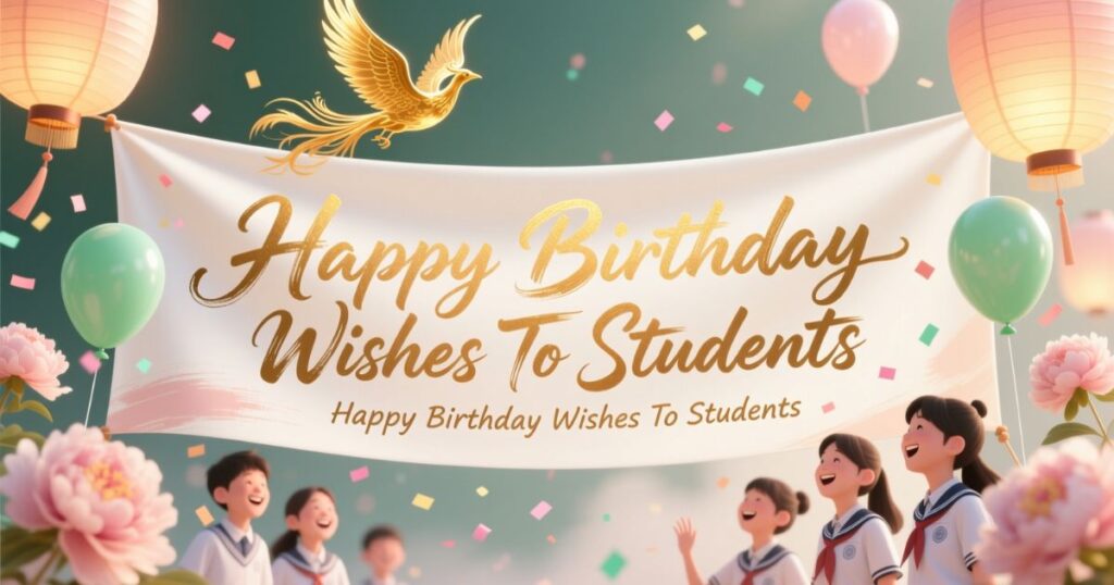 Happy Birthday Wishes To Students