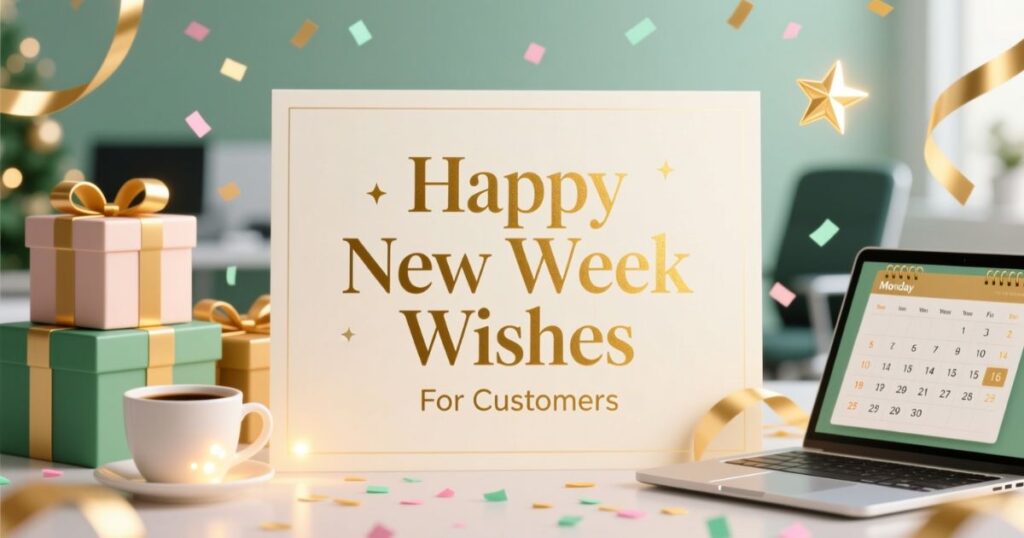 Happy New Week Wishes For Customers
