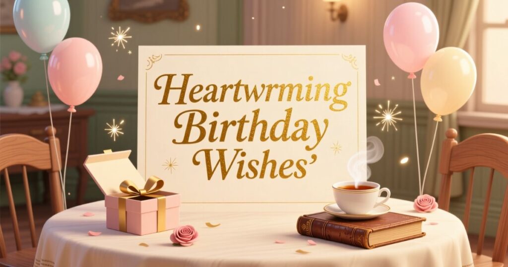 Heartwarming Birthday Wishes