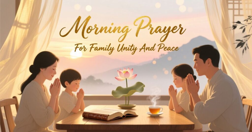 Morning Prayer For Family Unity And Peace
