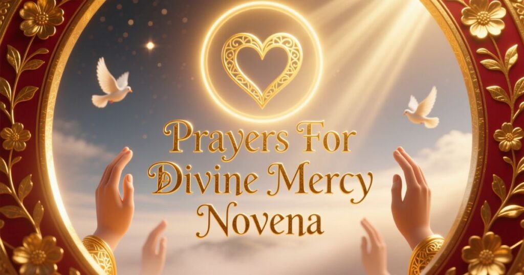 Prayers For Divine Mercy Novena