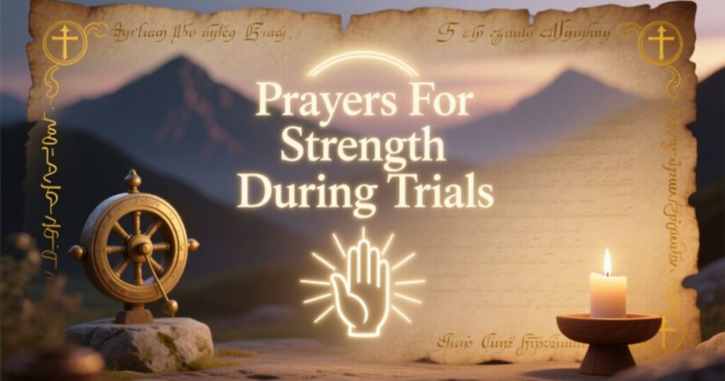 Prayers For Strength During Trials