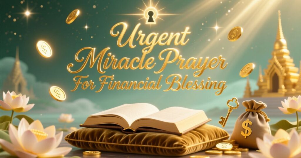 Urgent Miracle Prayer For Financial Blessing