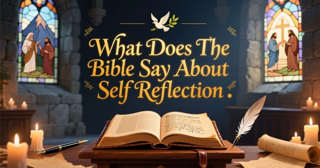 What Does The Bible Say About Self Reflection
