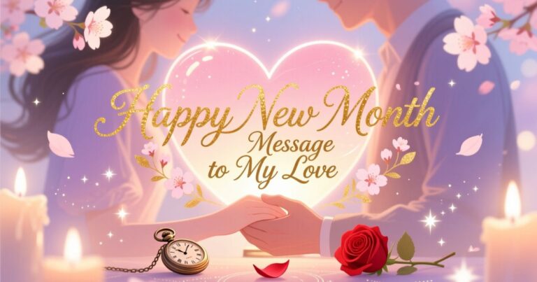 happy new month message to my love