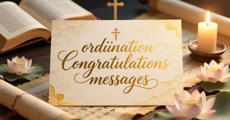 ordination congratulations messages