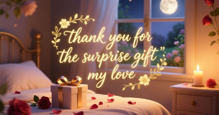 surprise gift my love