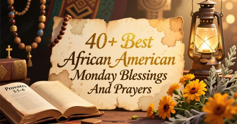 40+ Best African American Monday Blessings And Prayers