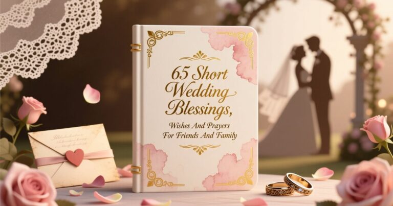 65 Short Wedding Blessings, Wishes And Prayers For Friends And Family