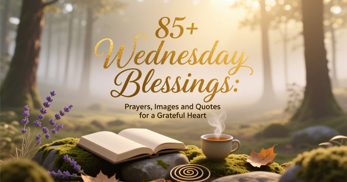 85+ Wednesday Blessings: Prayers, Images and powerful Quotes
