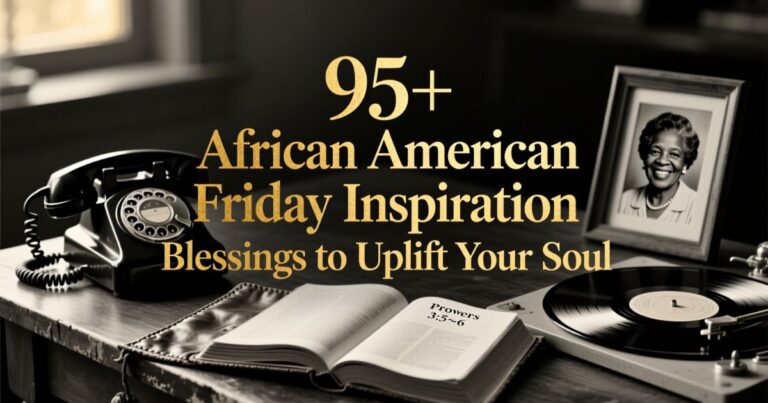 95+African American Friday Inspiration Blessings to Uplift Your Soul