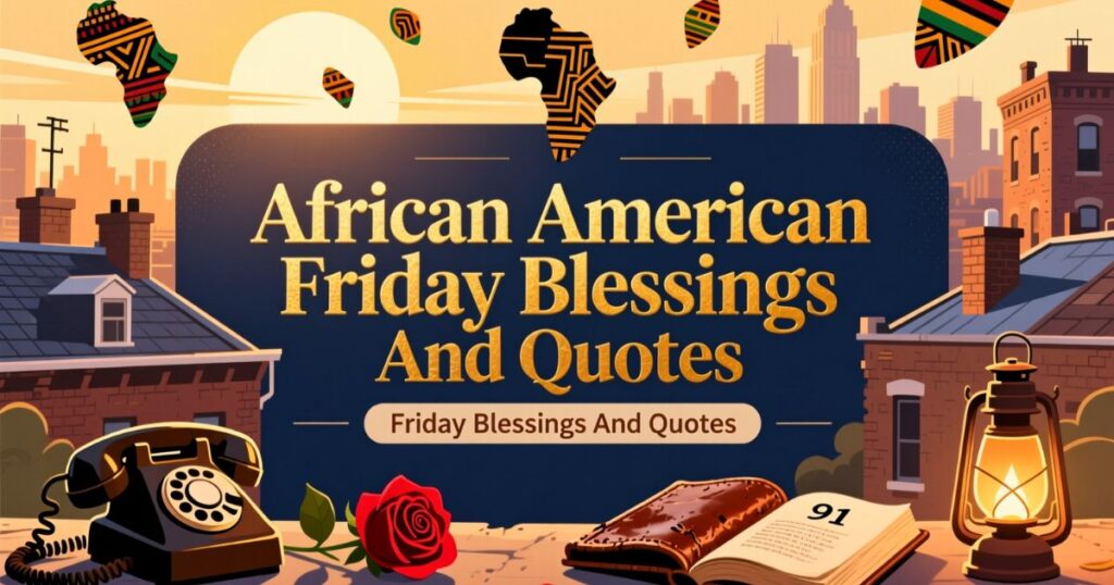 African American Friday Blessings And Quotes