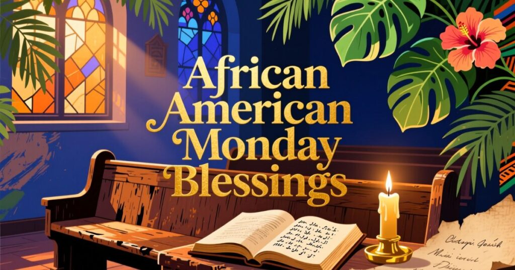 African American Monday Blessings