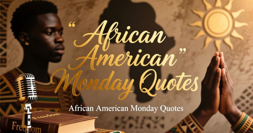 African American Monday Quotes