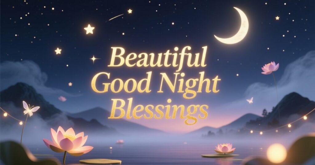 Beautiful Good Night Blessings