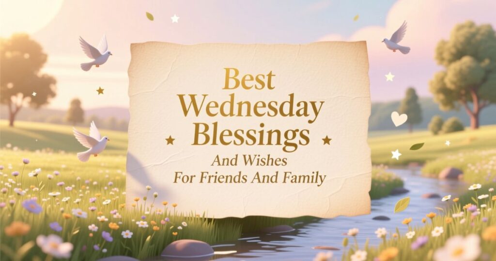 Best Wednesday Blessings And Wishes For Friends And Family
