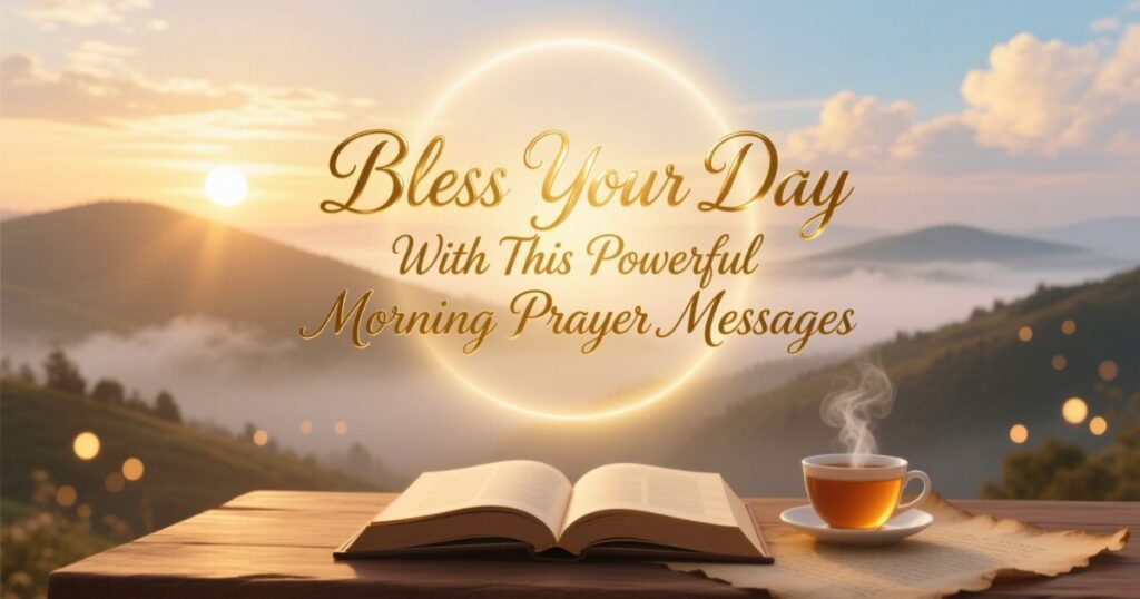 Bless Your Day With This Powerful Morning Prayer Messages