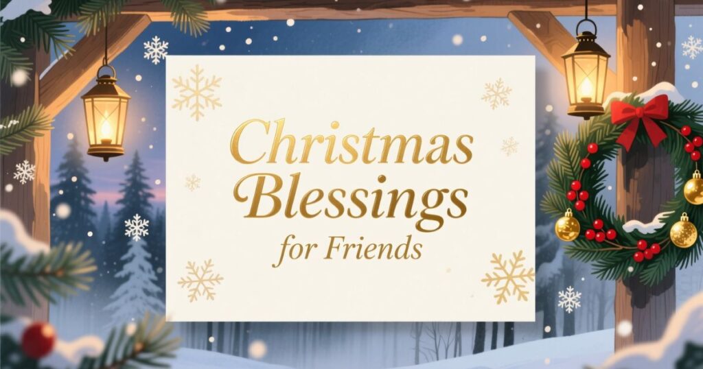 Christmas Blessings for Friends