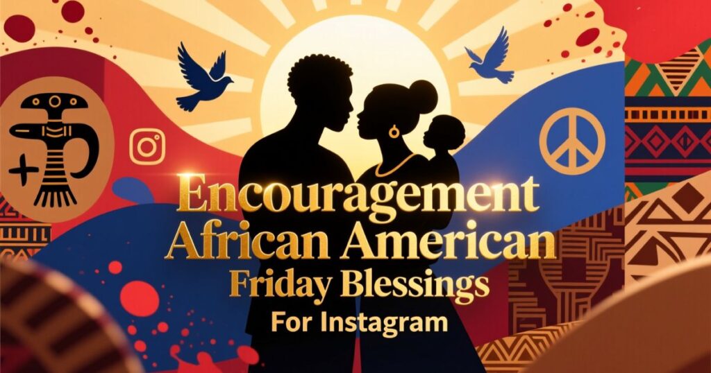 Encouragement African American Friday Blessings For Instagram