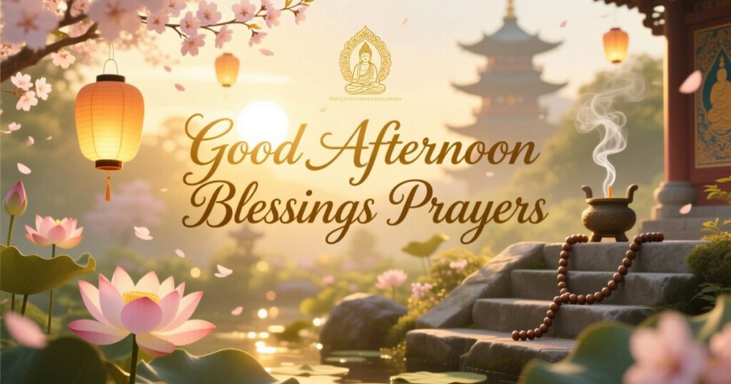 Good Afternoon Blessings Prayers