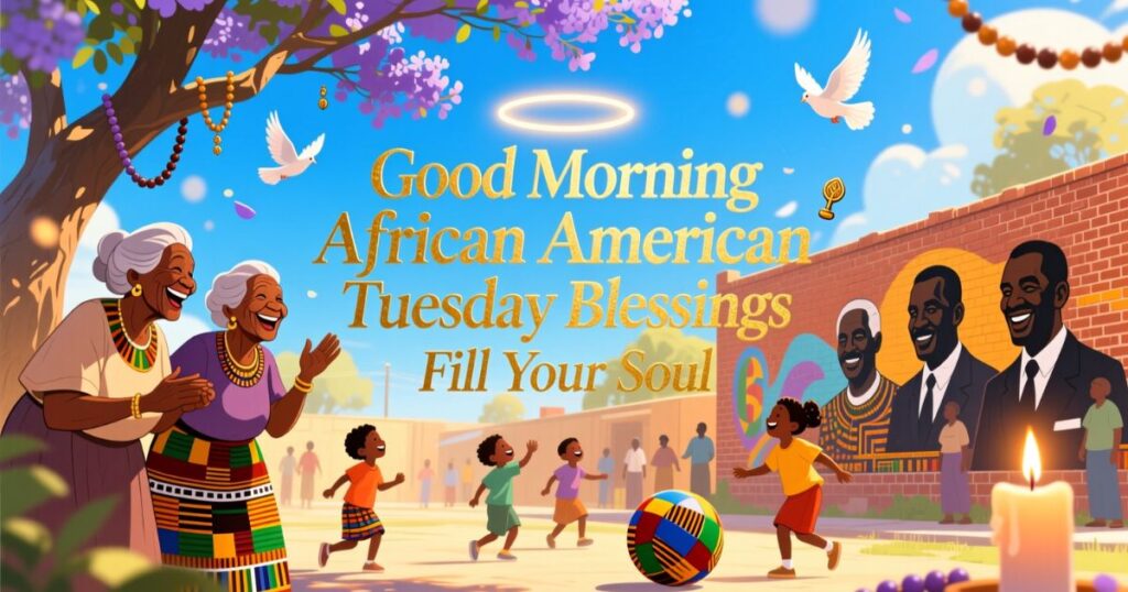 Good Morning African American Tuesday Blessings Fill Your Soul