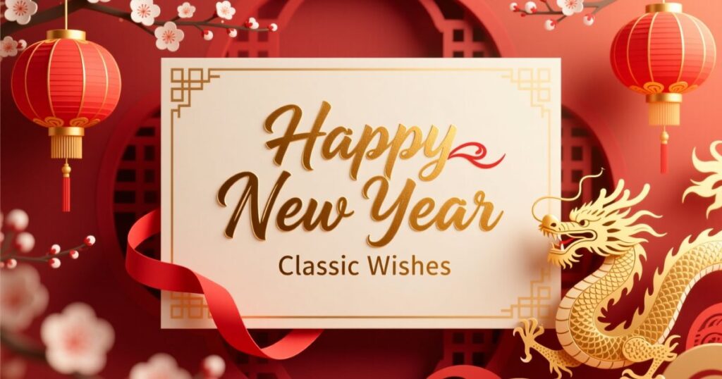 Happy New Year Classic Wishes
