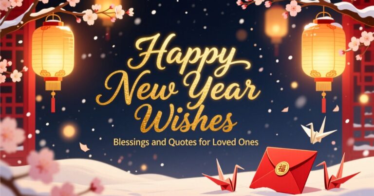 Happy New Year Wishes Blessings and Quotes for Loved Ones