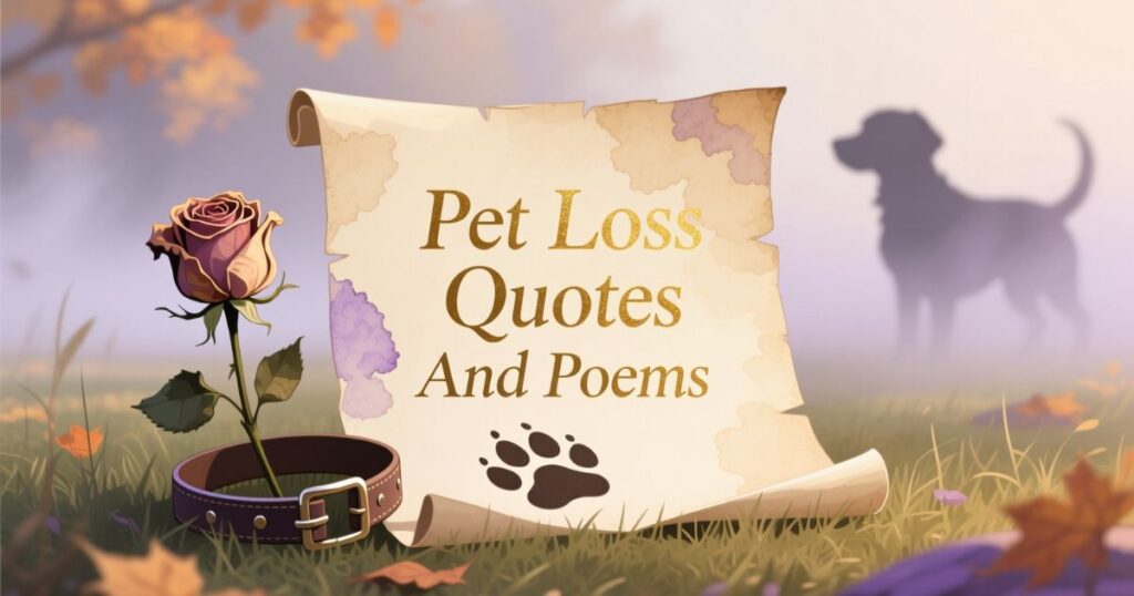 Pet Loss Quotes And Poems