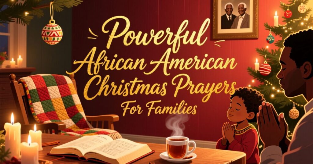 Powerful African American Christmas Prayers For Families