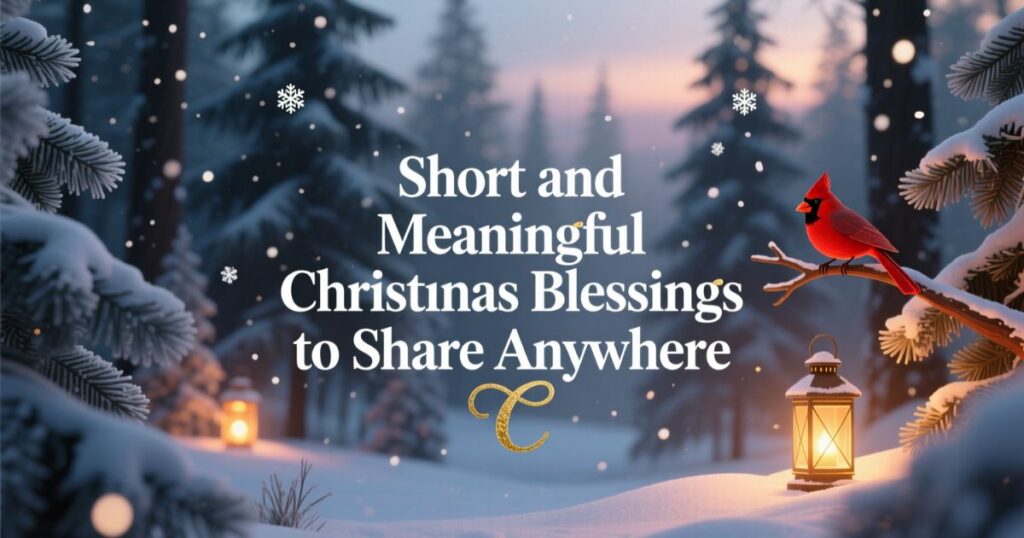 Powerful Christian Christmas Blessings Filled with Faith and Hope