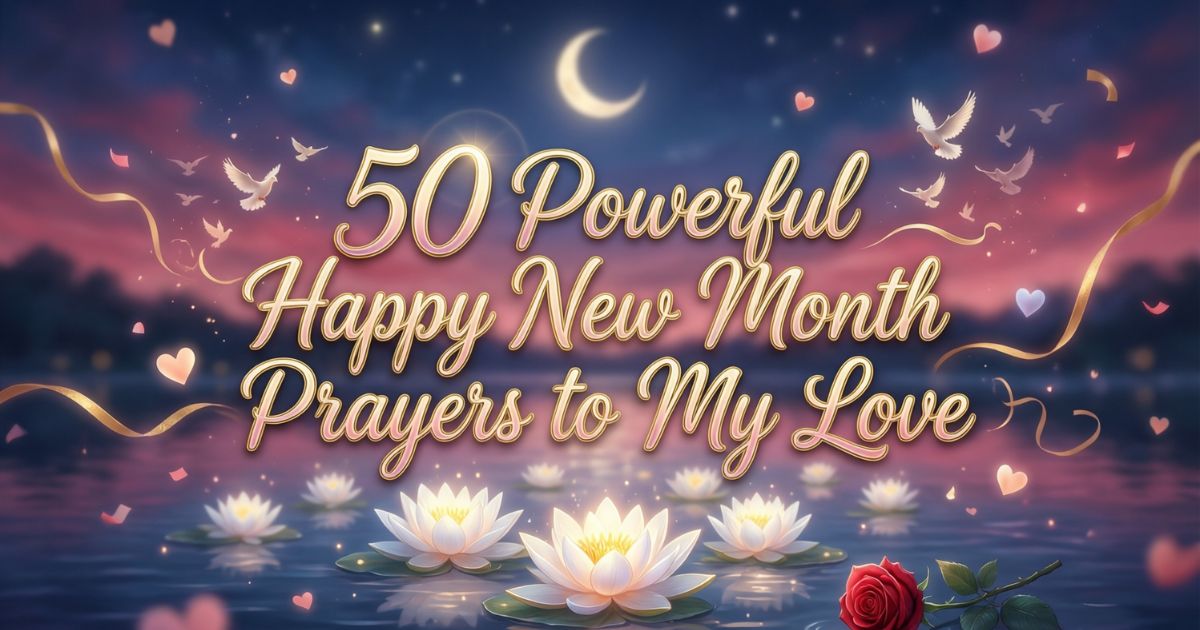 50 Powerful Happy New Month Prayers to My Love