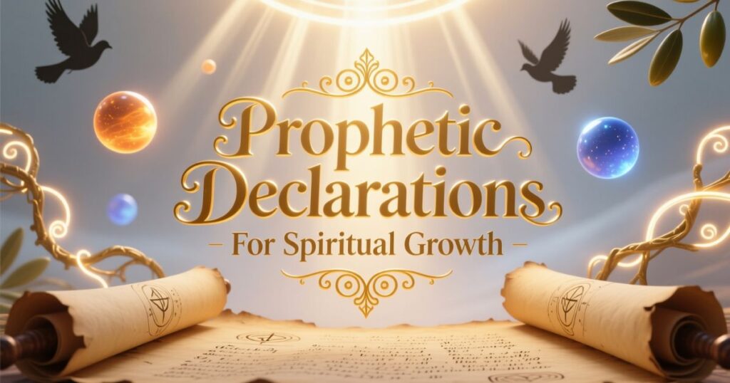 Prophetic Declarations For Spiritual Growth