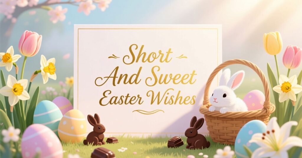 Short And Sweet Easter Wishes