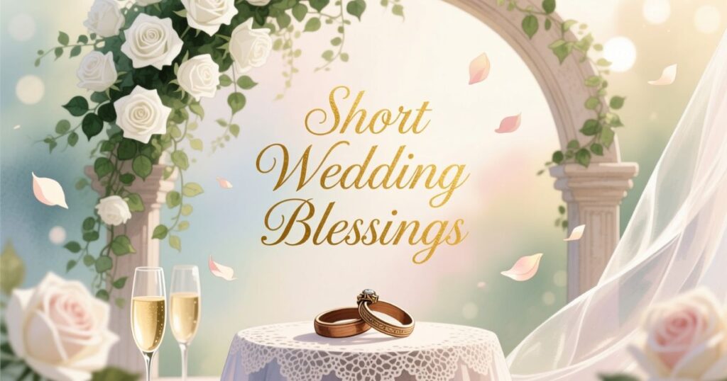 Short Wedding Blessings