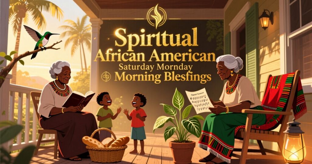 Spiritual African American Saturday Morning Blessings