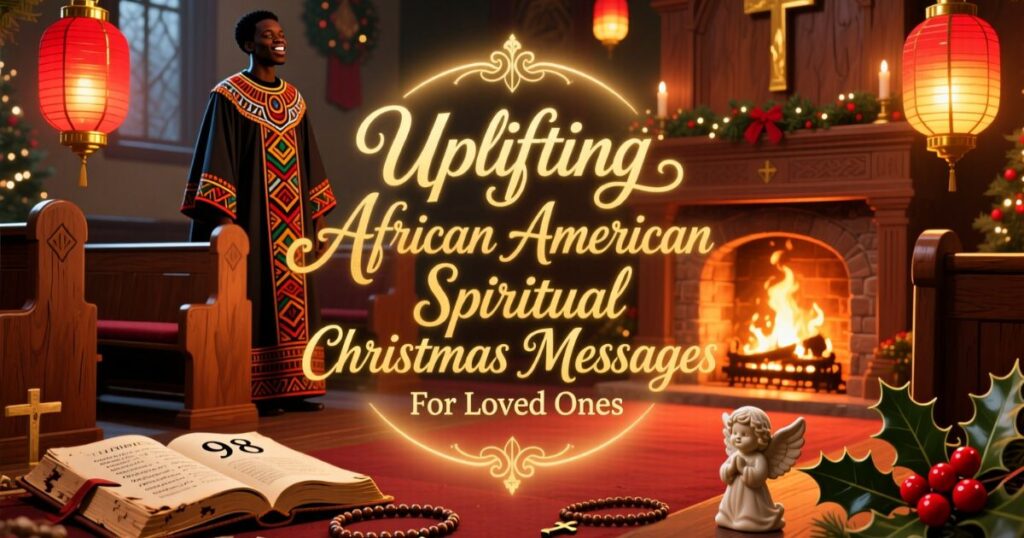 Uplifting African American Spiritual Christmas Messages For Loved Ones