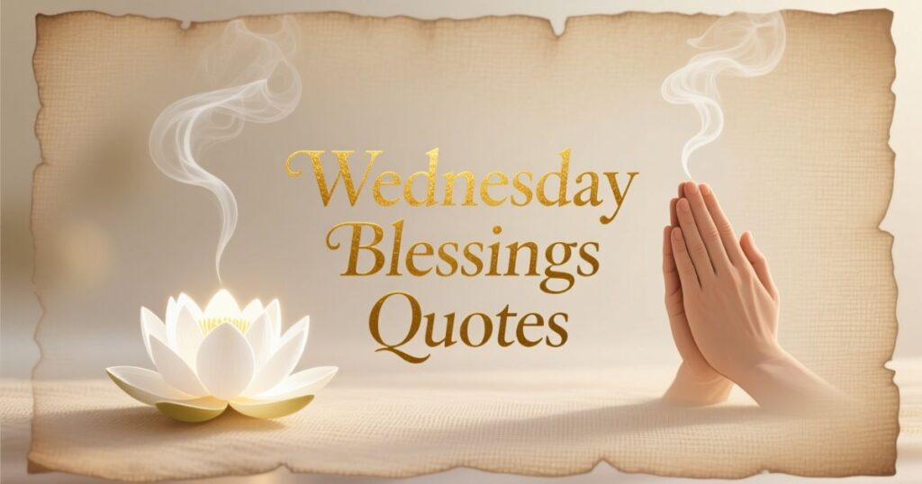 Wednesday Blessings Quotes