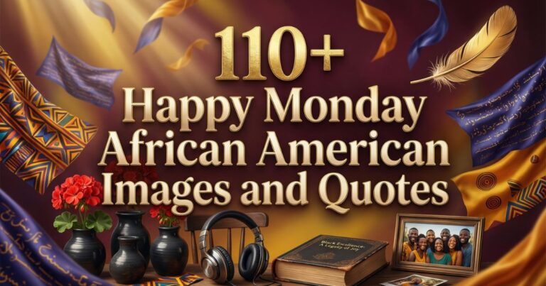 110+ Happy Monday African American Images and Quotes