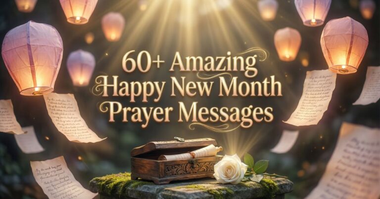 60+ Amazing Happy New Month Prayer Messages