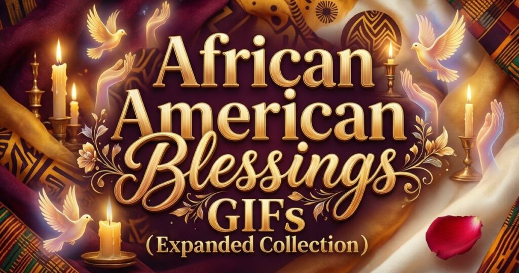 African American Thursday Blessings GIFs (Expanded Collection)